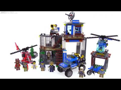 🔄 LEGO City 2017 Mountain Police Headquarters review 👮 60174 re upload