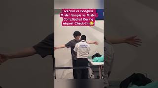 Download lagu Heechul vs Donghae: Mister Simple vs Mister Complicated During Airport Check-In! 😂 mp3