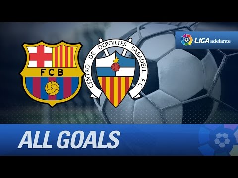 Todos los goles de FC Barcelona B (3-1) CE Sabadell - HD