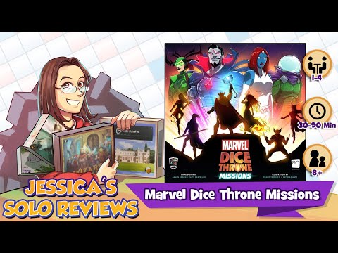Jessica's Marvel Dice Throne Missions Solo Review