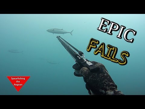 Spearfishing TOP 5 Epic Fail  ✔