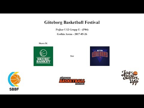 Skuru Basket (P05) mot KFUM Göteborg Basket - GBG - 2017-05-26