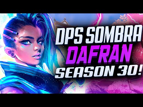 Dafran Carry Sombra gameplay - Overwatch Season 30 Top 500