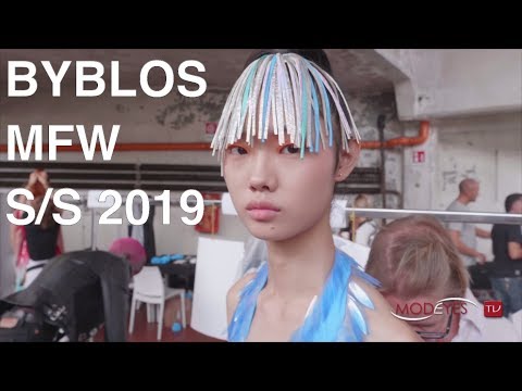 BYBLOS | SPRING SUMMER 2019 | EXCLUSIVE INTERVIEWS BACKSTAGE RUNWAY
