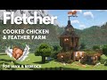 FLETCHER S HOUSE CHICKEN FARM Minecraft Tutorial Java Bedrock 26 2