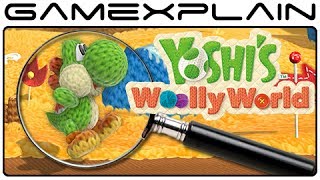 Yoshi's Woolly World - Gameplay Analysis (Secrets & Hidden Details)