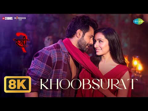Khoobsurat - 8K Video | Stree 2 | Varun Dhawan, Shraddha Kapoor, Rajkummar Rao, Sachin-Jigar, Vishal