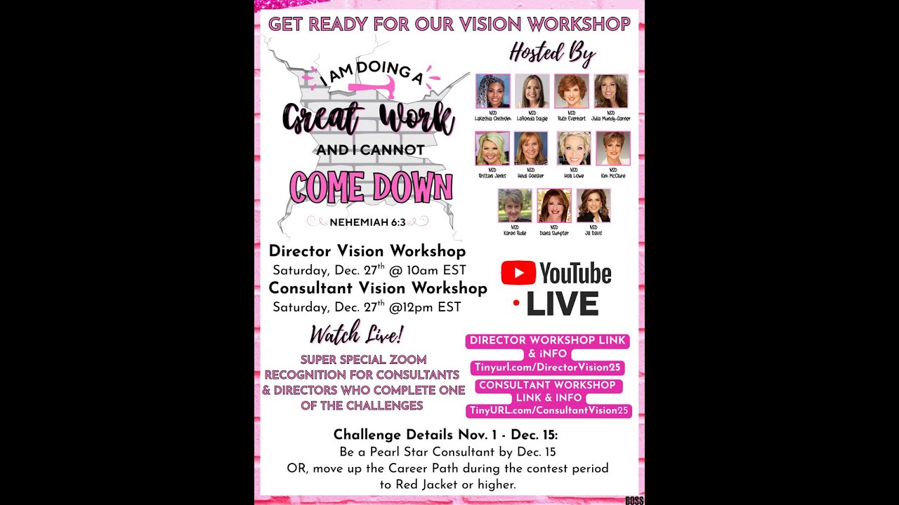 Consultant Vision Workshop '25