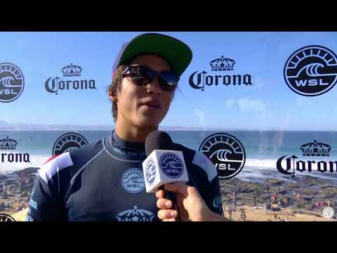 Kanoa Igarashi Semi Final of Corona Open J Bay