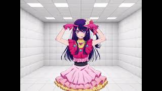 Cover art for oshi no ko’s idol but hoshino ai is in a mental asylum