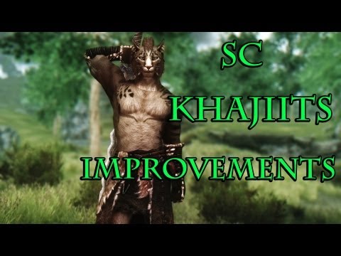 Skyrim Mods- SC - Khajiits Improvement - Males Only
