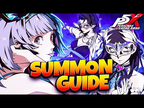 *UPDATED* SUMMON GUIDE FOR ALL OP UNITS COMING TO GLOBAL! | PERSONA 5: THE PHANTOM X
