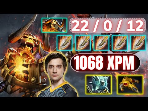 🔥 ARTEEZY Clinkz Hard Carry 22 KILLS 🔥 1068 XPM Gleipnir Play - Dota 2