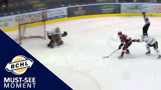 Must See Moment: Brandon Buhr scores a shorthanded beauty on the backhand