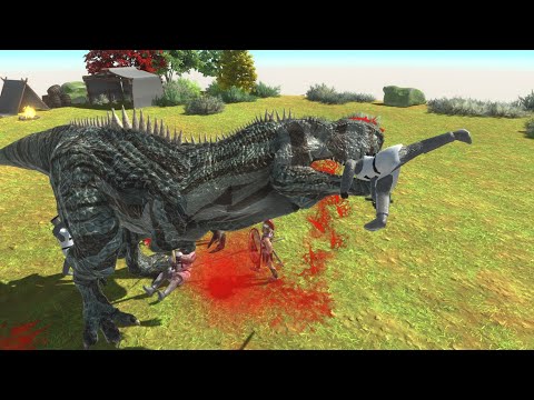 GIGANOTOSAURUS VS UNITS  - ANIMAL REVOLT BATTLE SIMULATOR
