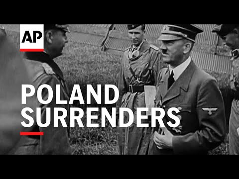 Poland surrenders - 1939 | Movietone Moment | 27 September 2024