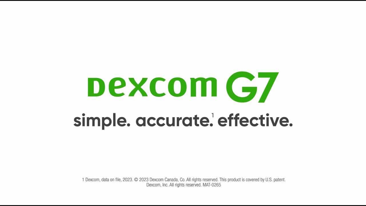 Say Hello to the Amazing Dexcom G7