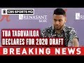 Tua Tagovailoa declares for 2020 NFL Draft: Alabama star QB forgoes senior season | CBS Sports HQ