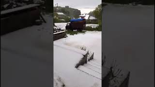 Ուժեղ կարկուտ Գեղարքունիքի մարզի Գեղհովիտ գյուղում