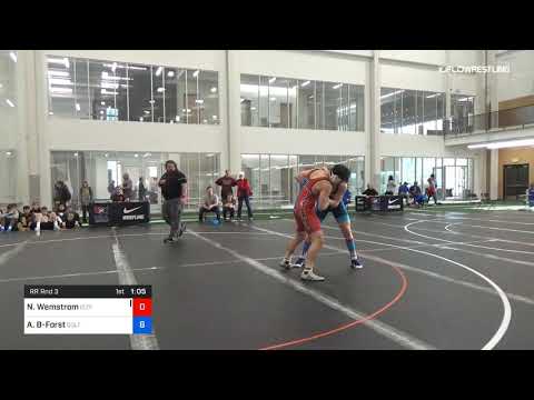 85 Kg Rr Rnd 3 Nathan Wemstrom Izzy Style Vs Andrew Blackburn Forst Colt Wrestling