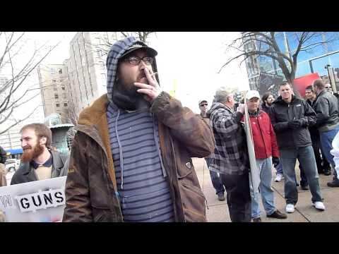 "Guns Across America" Rally in Madison, Wisconsin