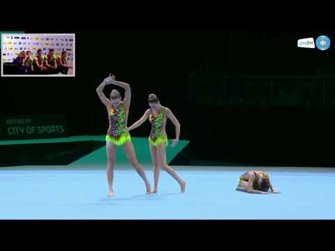 World Age Group Acrobatic Championships 2018 - GREAT BRITAIN 2 12-18 WG Balance
