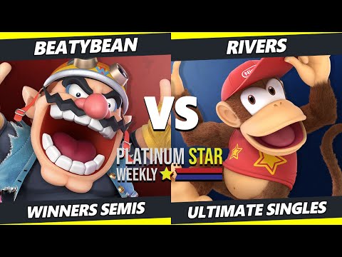 PSW S15:W5 Winners Semis - Rivers (Diddy Kong) Vs. BeatyBean (Wario) SSBU Ultimate Tournament