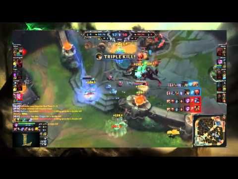 Double pentakill vayne and cassiopeia