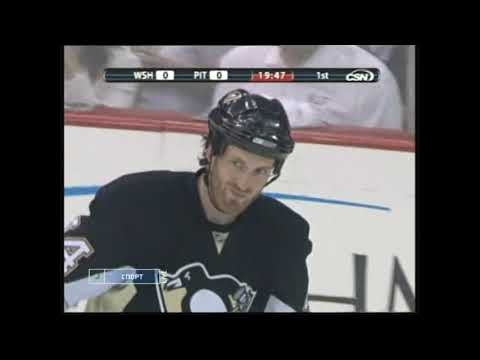 NHL. Play off game. May 9, 2009. Pittsburgh Penguins vs Washington Capitals.Game 4.