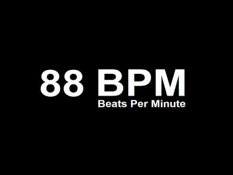 88 BPM Beats Per Minute Metronome Click Track