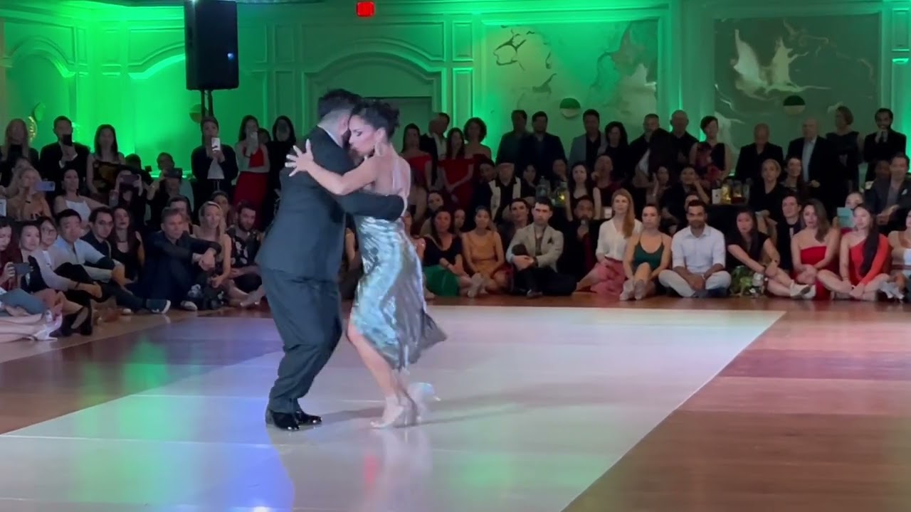 Jonathan Saavedra and Clarisa Aragon Tango Vals performance, So Cal Tango Championship 2024