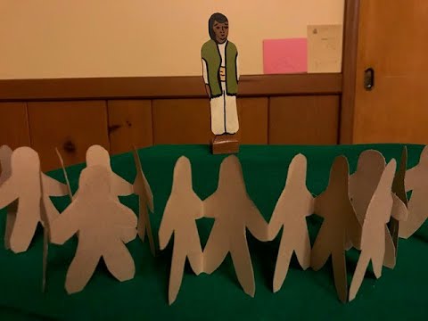 Godly Play style - The Sermon on the Mount, February 7, 2021