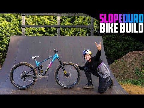 BUILDING AND RIDING THE ULTIMATE  SLOPESTYLE ENDURO BIKE!!