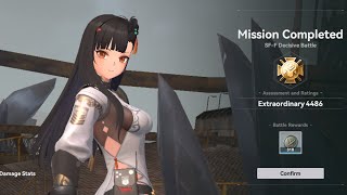 GFL2 Exilium Gunsmoke Day 6 Team 1 Supreme Precision Nemertea Xenotype