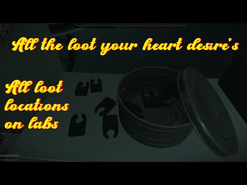 All the loot spawn locations on labs since patch 0.12