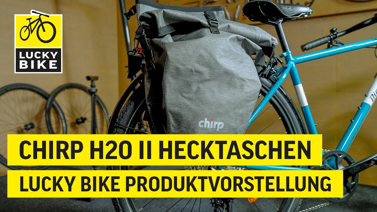 CHIRP H2O II HECKTASCHEN | robustes Gepäckträgertaschen-Set von Chirp Bike-Parts!