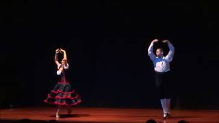 Bolero Liso (Escuela Bolera). Baile: Raquel Gil y Alejando Mármol. Piano: Jorge Banegas.