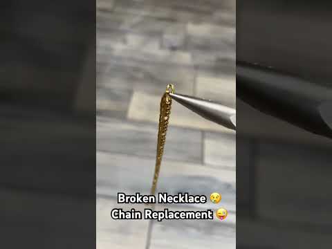 Adding a new chain to a broken Necklace
