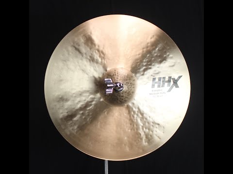 Sabian 15" HHX Complex Medium Hats - 1147g/1453g (video demo) image 2