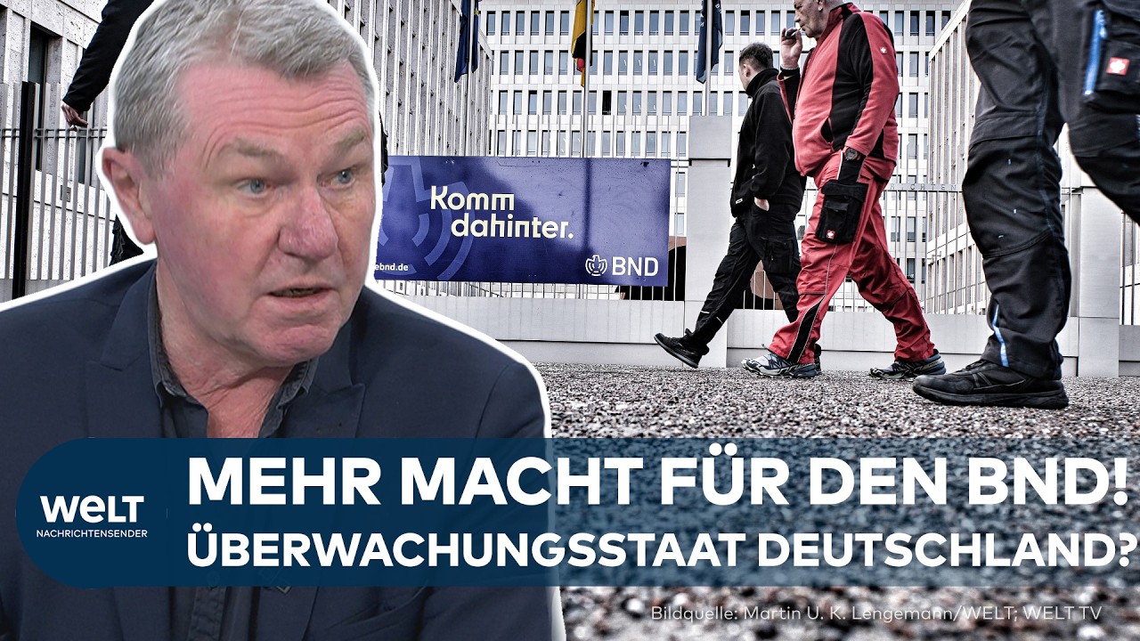 MEHR RECHTE FÜR DEN BND: Wird Deutschland zum Überwachungsstaat? Geheimdienst greift durch!