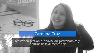 Carolina Cruz - Máster de alimentación Carolina Cruz - Máster de alimentación
