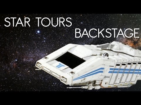 Star Tours - Backstage Starspeeder 3000 (Coulisses)