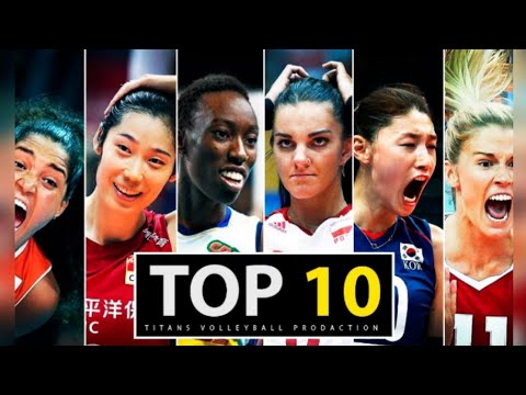 Top 10 woman Monster of the Vertical Jump -  Height 1.76 m | Powerfull spikes | Highlight 2019 |