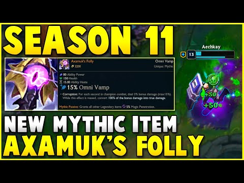 THIS *SEASON 11* SINGED BUILD HEALS 100HP PER SECOND?! - League of Legends PBE Gameplay