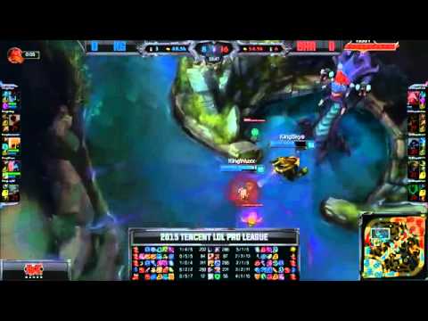 This Is A Ridiculous Teamfight !!! {EPIC}   King VS SHR 2015 LPL Spring