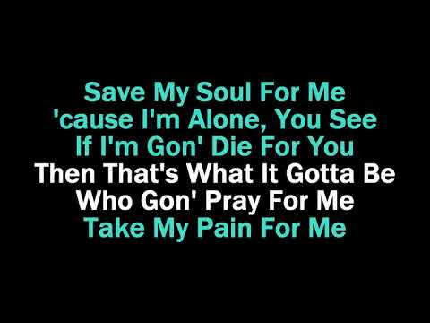 Pray for Me Karaoke The Weekend ft Kendrick Lamar