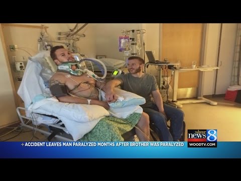 Accident leaves man paralyzed after brother was paralyzed