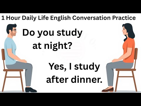Daily Life English Conversation Practice | 1 Hour of Everyday English Listening | Learning Podcast