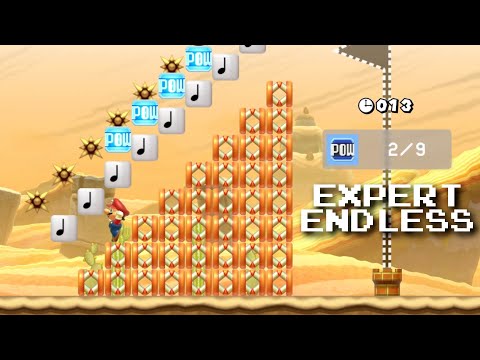 Expert Endless: POWer to Annoy (Mario Maker 2, Switch 2)