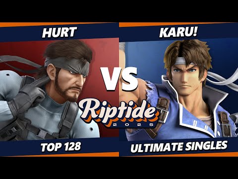 Riptide 2025 - Hurt (Snake) Vs. Karu! (Richter) Smash Ultimate - SSBU